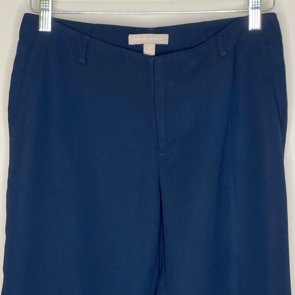 Banana Republic Navy Dress Pants Size 2 Work - Picture 3 of 8